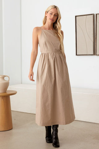 Tie Back Cami Dress - MOD&SOUL - Contemporary Women's Clothing