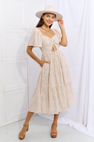 Floral Tiered Ruffle Midi Dress -  - Trendsi - MOD&SOUL