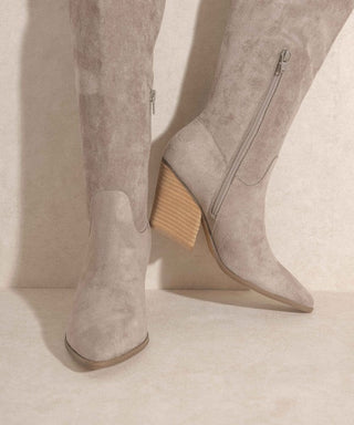 Lacey - Knee High Western Boots -  - KKE Originals - MOD&SOUL