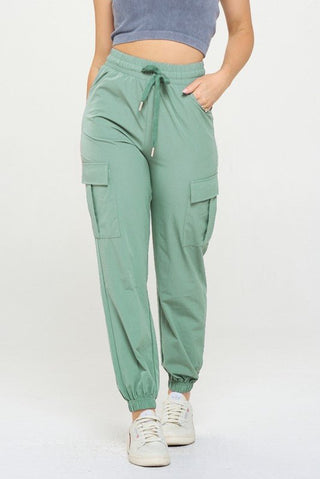 Women's Cargo Joggers Lightweight Quick Dry Pants - MOD&SOUL - Contemporary Women's Clothing