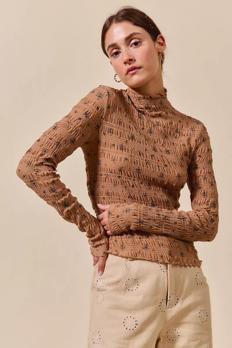 Floral Textured Long Sleeve Knit Top – MOD&SOUL - Contemporary Women's ...