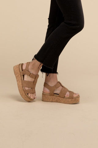 AMENDA-S Platform Sandal Wedge - MOD&SOUL - Contemporary Women's Clothing