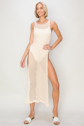 Crochet Cover Up Dress - MOD&SOUL - Contemporary Women's Clothing