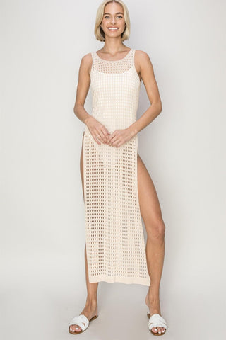 Crochet Cover Up Dress - MOD&SOUL - Contemporary Women's Clothing