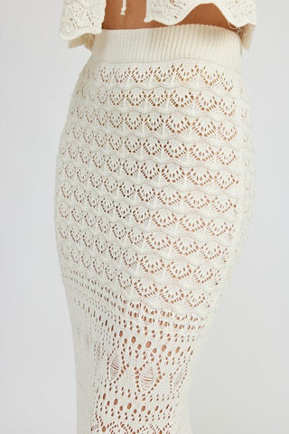 Crochet Maxi Skirt - MOD&SOUL - Contemporary Women's Clothing