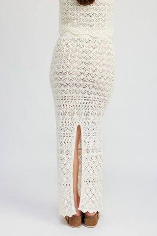 Crochet Maxi Skirt - MOD&SOUL - Contemporary Women's Clothing