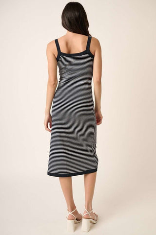 Striped Midi Cami Dress - MOD&SOUL - Contemporary Women's Clothing