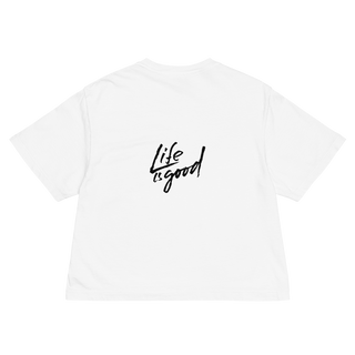 Life is Good Women’s Heavyweight Boxy Tee