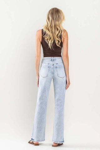 90's Vintage Super High-Rise Flare Jeans - MOD&SOUL - Contemporary Women's Clothing