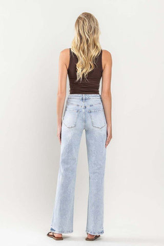 90's Vintage Super High-Rise Flare Jeans - MOD&SOUL - Contemporary Women's Clothing
