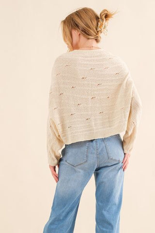 And The Why Dolman Sleeves Sweater - MOD&SOUL - Contemporary Women's Clothing