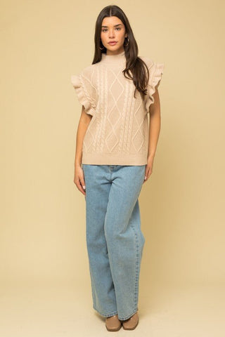 Cable Knit Top - Shirts & Tops - Gilli - MOD&SOUL