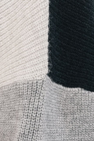 Color Block Oversized Sweater -  - LE LIS - MOD&SOUL