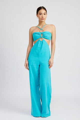 Double O Ring Jumpsuit - MOD&SOUL - Contemporary Women's Clothing