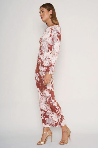 Floral Open Back Maxi Dress -  - Mod & Soul - MOD&SOUL