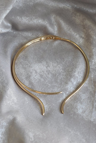 Gold Plated Collar Choker - Necklaces - MOD&SOUL - MOD&SOUL