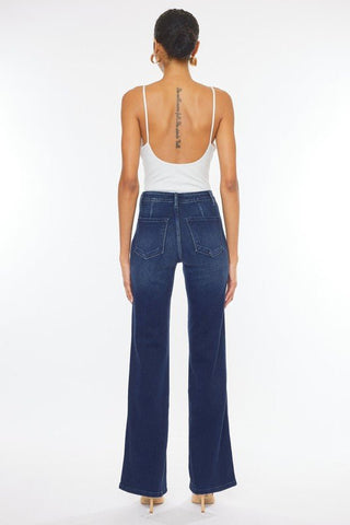 High Rise Slim Flare Jean - MOD&SOUL - Contemporary Women's Clothing