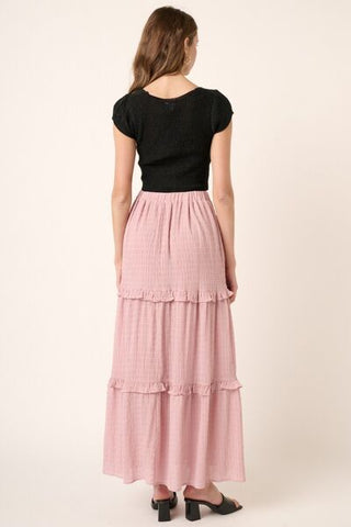 High Waist Frill Skirt - MOD&SOUL - Contemporary Women's Clothing