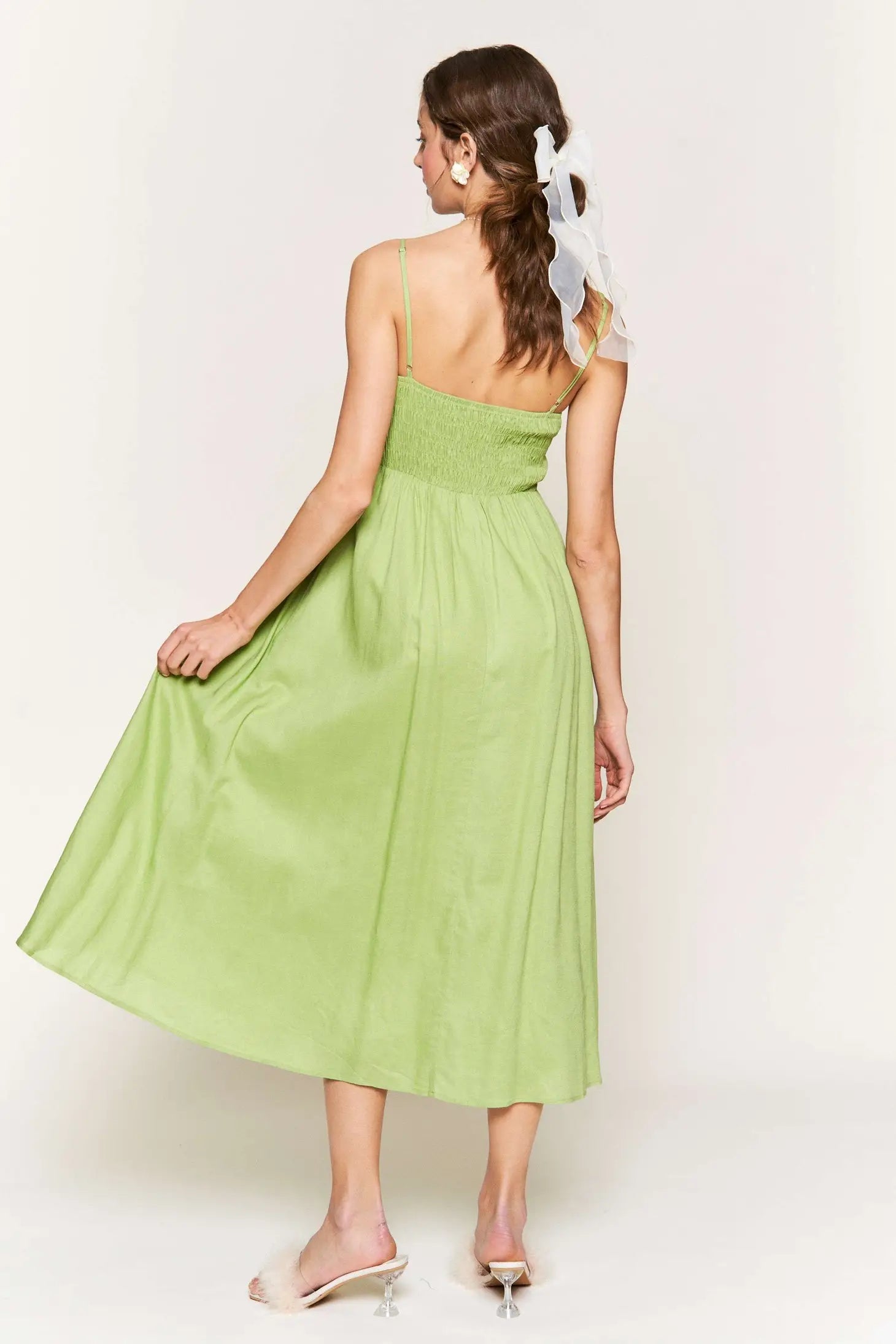 Jessie Green Midi Dress | Casual Midi Dress | Cute Midi Sundress MOD&SOUL - Contemporary Women's Clothing Jessie Green Midi Dress | Casual Midi Dress | Cute Midi Sundress MOD&SOUL - Contemporary Women's Clothing