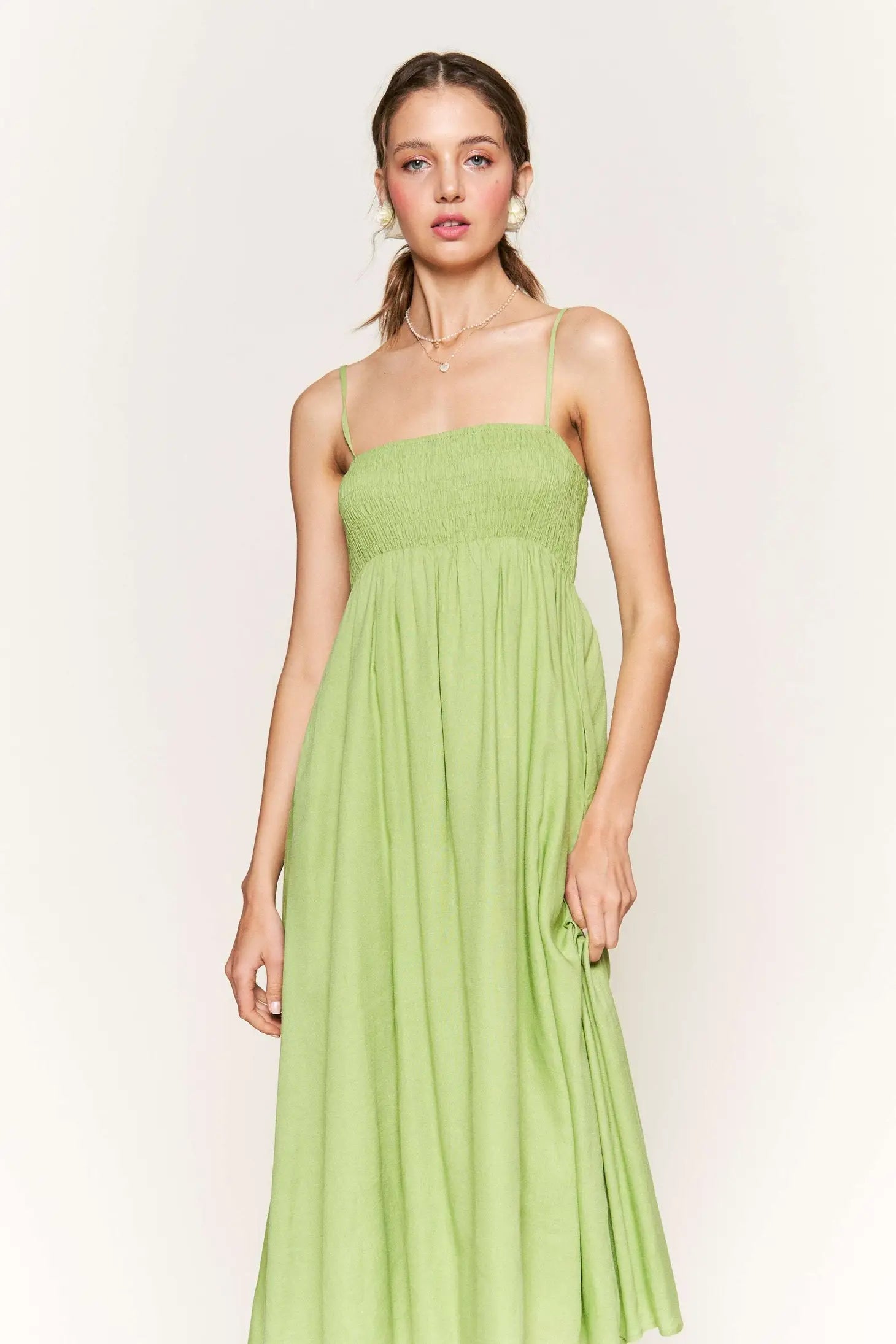 Jessie Green Midi Dress | Casual Midi Dress | Cute Midi Sundress MOD&SOUL - Contemporary Women's Clothing Jessie Green Midi Dress | Casual Midi Dress | Cute Midi Sundress MOD&SOUL - Contemporary Women's Clothing