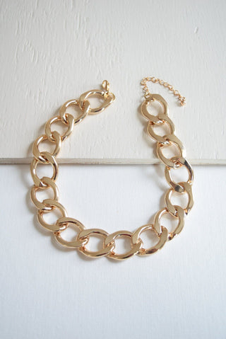 Jumbo Gold Chain Choker - Necklace - MOD&SOUL - MOD&SOUL
