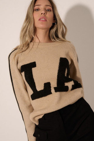 LA Sweater - sweater - MOD&SOUL - Contemporary Women's Clothing - MOD&SOUL