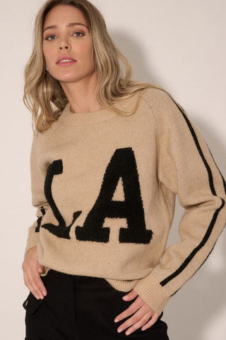 LA Sweater - sweater - MOD&SOUL - Contemporary Women's Clothing - MOD&SOUL