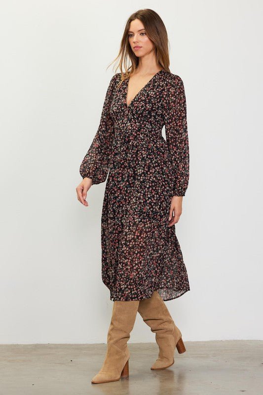 Floral Midi Dress | Casual Midi Dress | Cute Dresses MOD&SOUL - Contemporary Women's Clothing Floral Midi Dress | Casual Midi Dress | Cute Dresses MOD&SOUL - Contemporary Women's Clothing