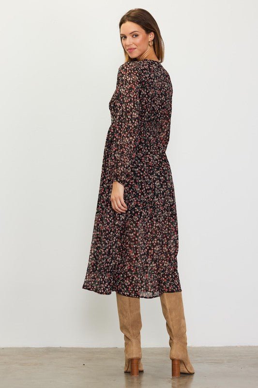 cute midi dresses with sleeves 20 Cute Midi Dresses You Need This Season