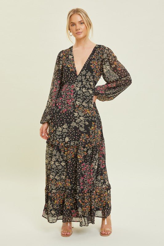 Floral Maxi Dress | Long Fall Dress | Fall Occasion Dresses – MOD&SOUL Floral Maxi Dress | Long Fall Dress | Fall Occasion Dresses – MOD&SOUL