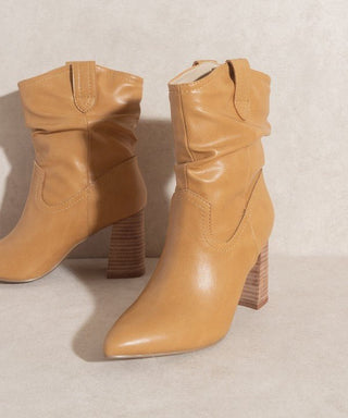 Mavis Western Style Bootie - Shoes - KKE Originals - MOD&SOUL