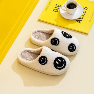 Melody Smiley Face Slippers - MOD&SOUL - Contemporary Women's Clothing