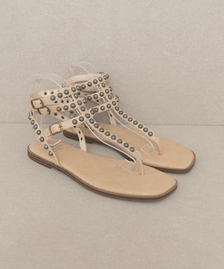 Oaklyn - Studded Gladiator Sandal - Shoes - KKE Originals - MOD&SOUL