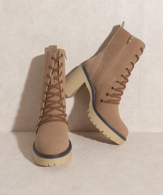OASIS SOCIETY Jenna - Platform Military Boots -  - KKE Originals - MOD&SOUL