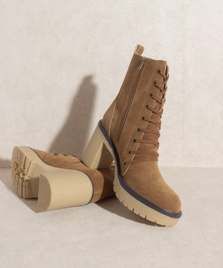 OASIS SOCIETY Jenna - Platform Military Boots -  - KKE Originals - MOD&SOUL