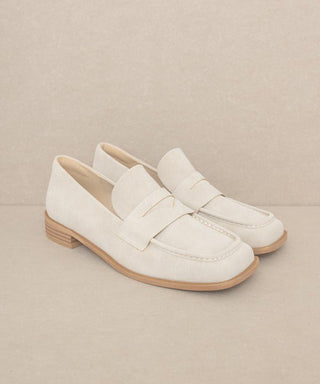 OASIS SOCIETY June - Square Toe Penny Loafers - MOD&SOUL - Contemporary Women's Clothing