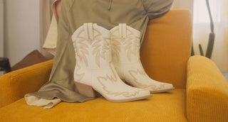 Nantes - Embroidered Cowboy Boots -  - KKE Originals - MOD&SOUL