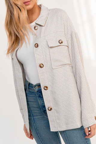 Oversized Button-Down Jacket - Outerwear - Gilli - MOD&SOUL