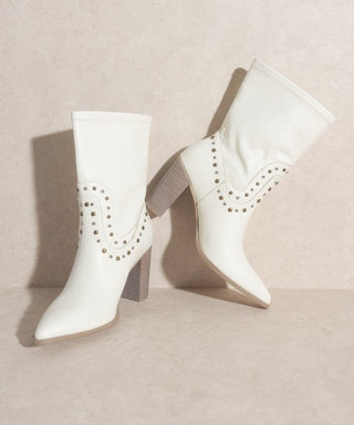 Paris Studded Boots - Shoes - KKE Originals - MOD&SOUL