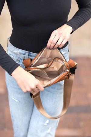 Women Presly Vegan Leather Everywhere Sling Belt Bag