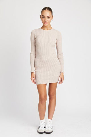 Ribbed Long Sleeve Mini Dress | Tan Mini Dress | Cute Dresses MOD&SOUL - Contemporary Women's Clothing Ribbed Long Sleeve Mini Dress | Tan Mini Dress | Cute Dresses MOD&SOUL - Contemporary Women's Clothing
