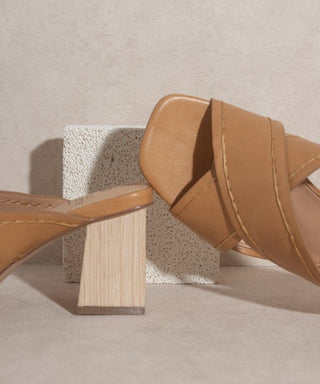 Strappy Stitched Sandal - Shoes - KKE Originals - MOD&SOUL