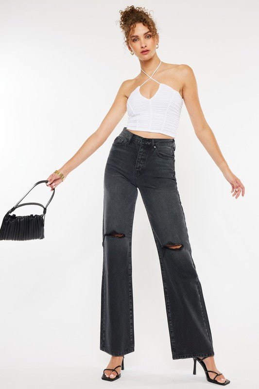 Ultra High Rise 90's Flare Jeans – MOD&SOUL - Contemporary Women's