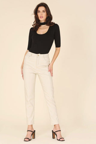 Vegan Leather Pants - FINAL SALE - MOD&SOUL - Contemporary Women's Clothing