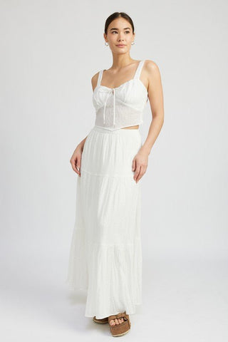 White Henky Hem Top - MOD&SOUL - Contemporary Women's Clothing